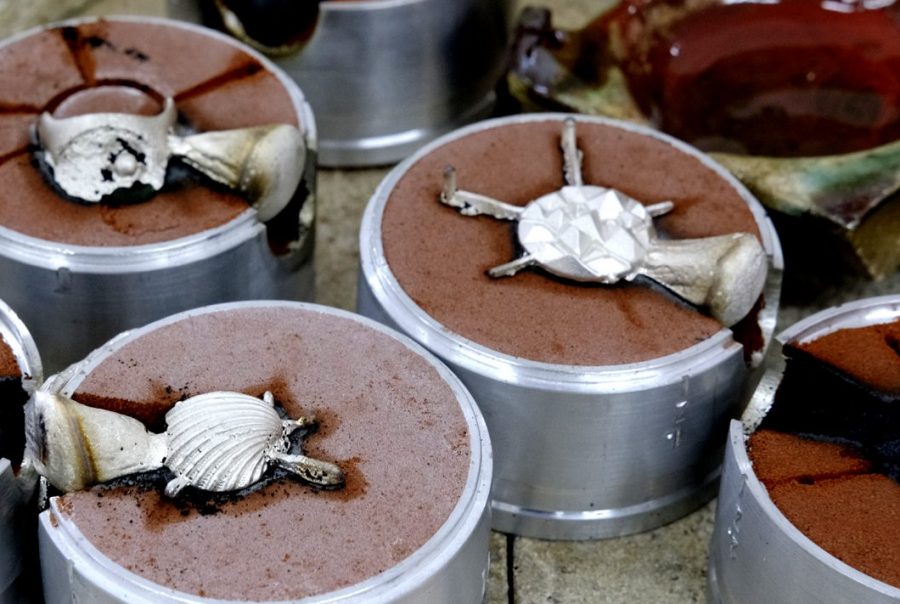 Sandguss-Workshop | Astrid Eckert | Goldschmiedekurs Hamburg