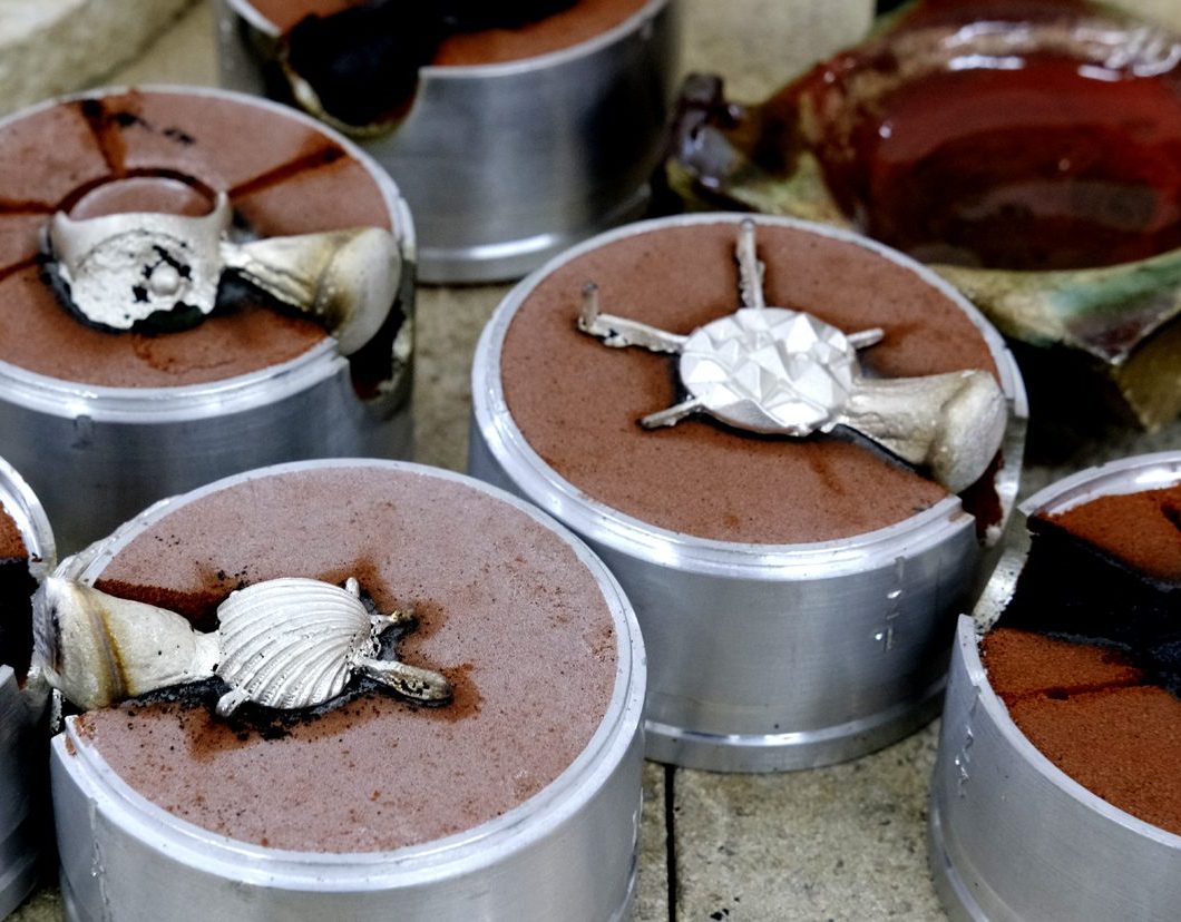 Sandguss-Workshop | Astrid Eckert | Goldschmiedekurs Hamburg